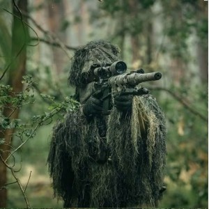 MilTec маскировочный огнеупорный костюм из 4-х частей Ghillie Suit XL/XXL